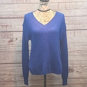 Simply Vera Verawang Chunky v neck sweater